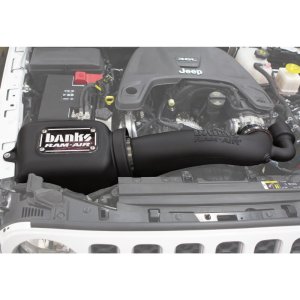 Jeep Wrangler Performance Air Intake - Banks Power - Ram-Air with Big-Ass Oiled Filter - `18-`24